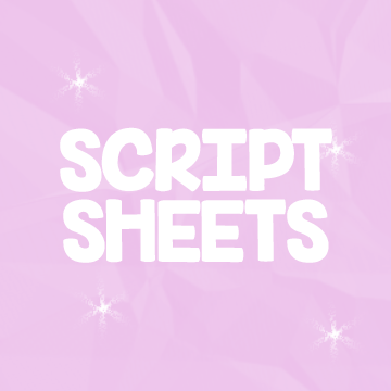 Script Sheets