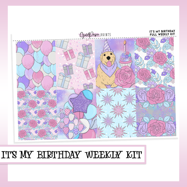 It's My Birthday // Weekly Kit