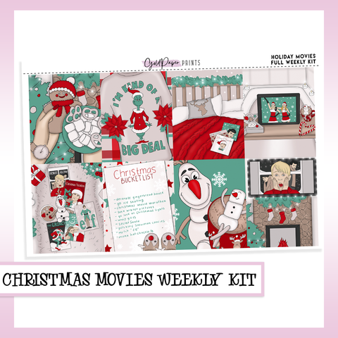 Christmas Movies // Weekly Kit
