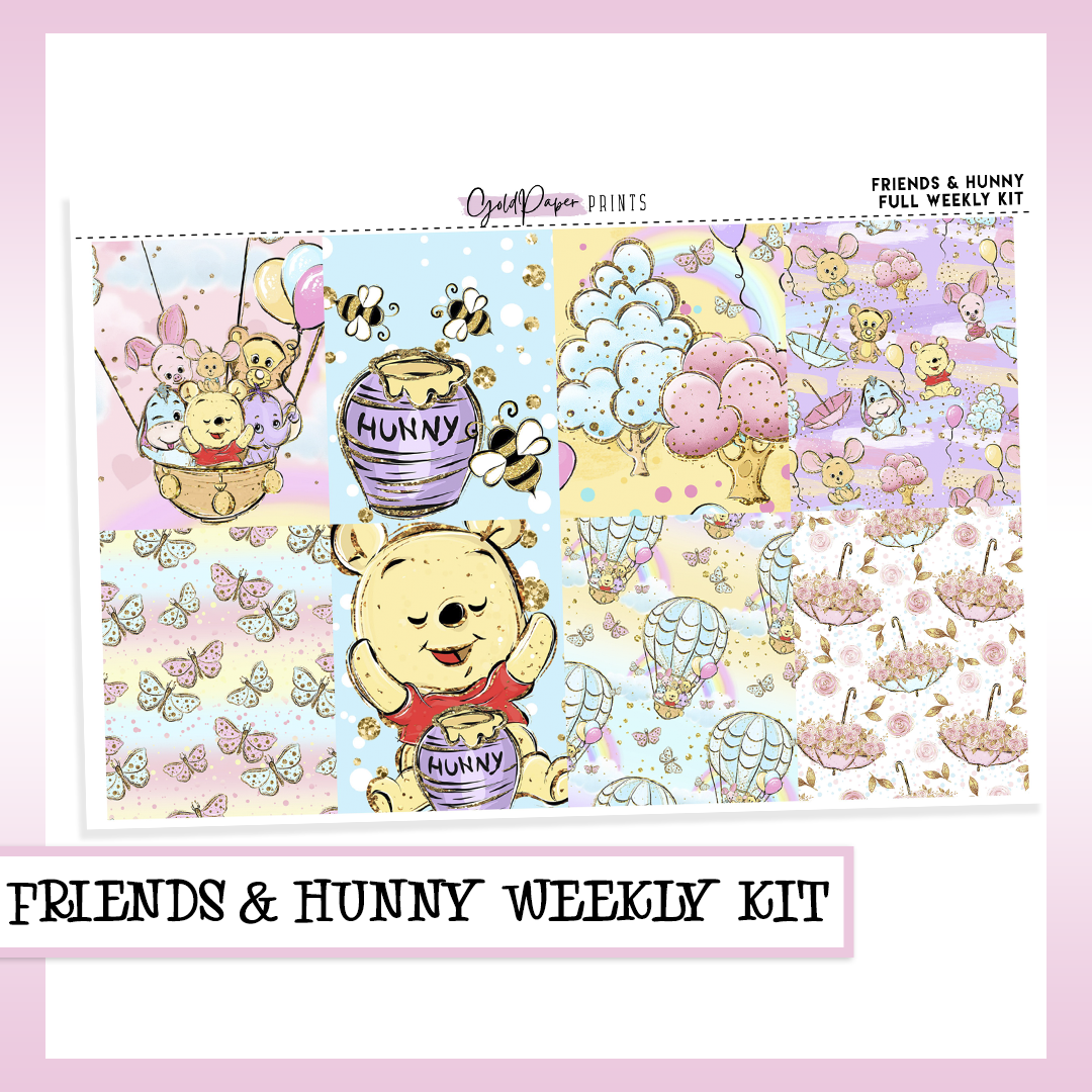 Friends & Hunny // Weekly Kit