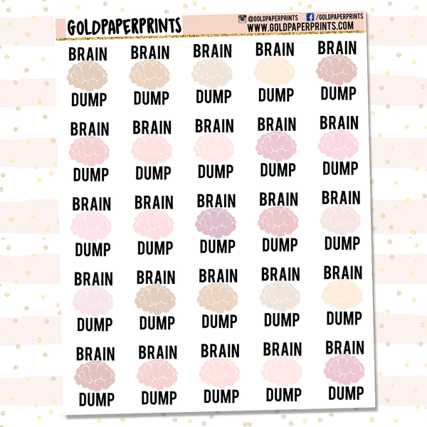 Brain Dump Sheet