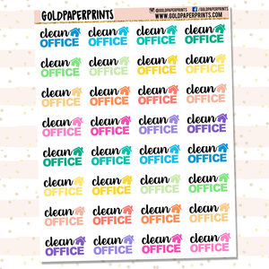 Clean Office Sheet
