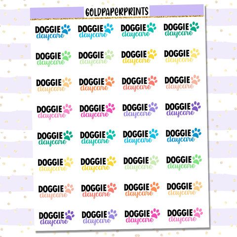 Doggie Daycare Sheet