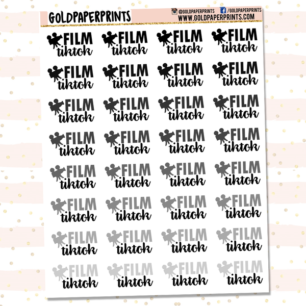 Film TikTok Sheet
