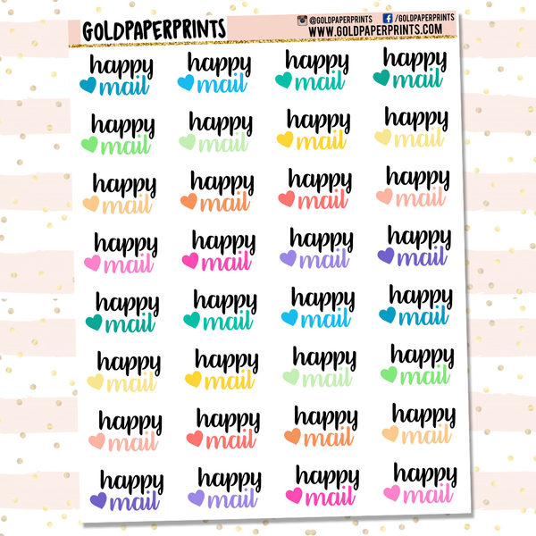Happy Mail Icon Sheet