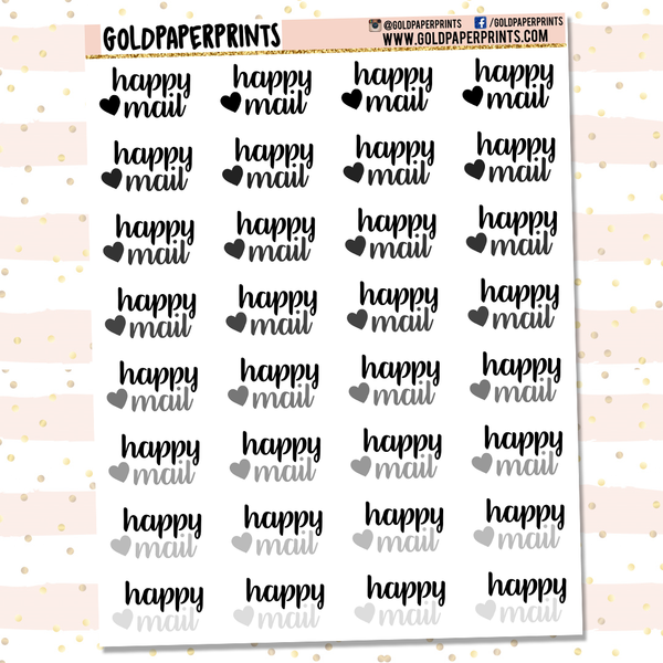 Happy Mail Icon Sheet