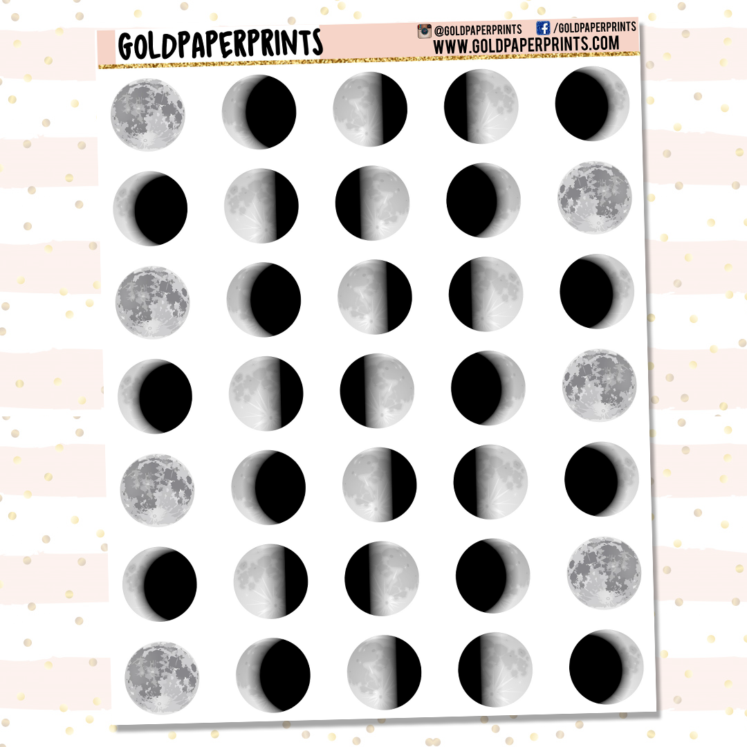 Moon Phases Sheet