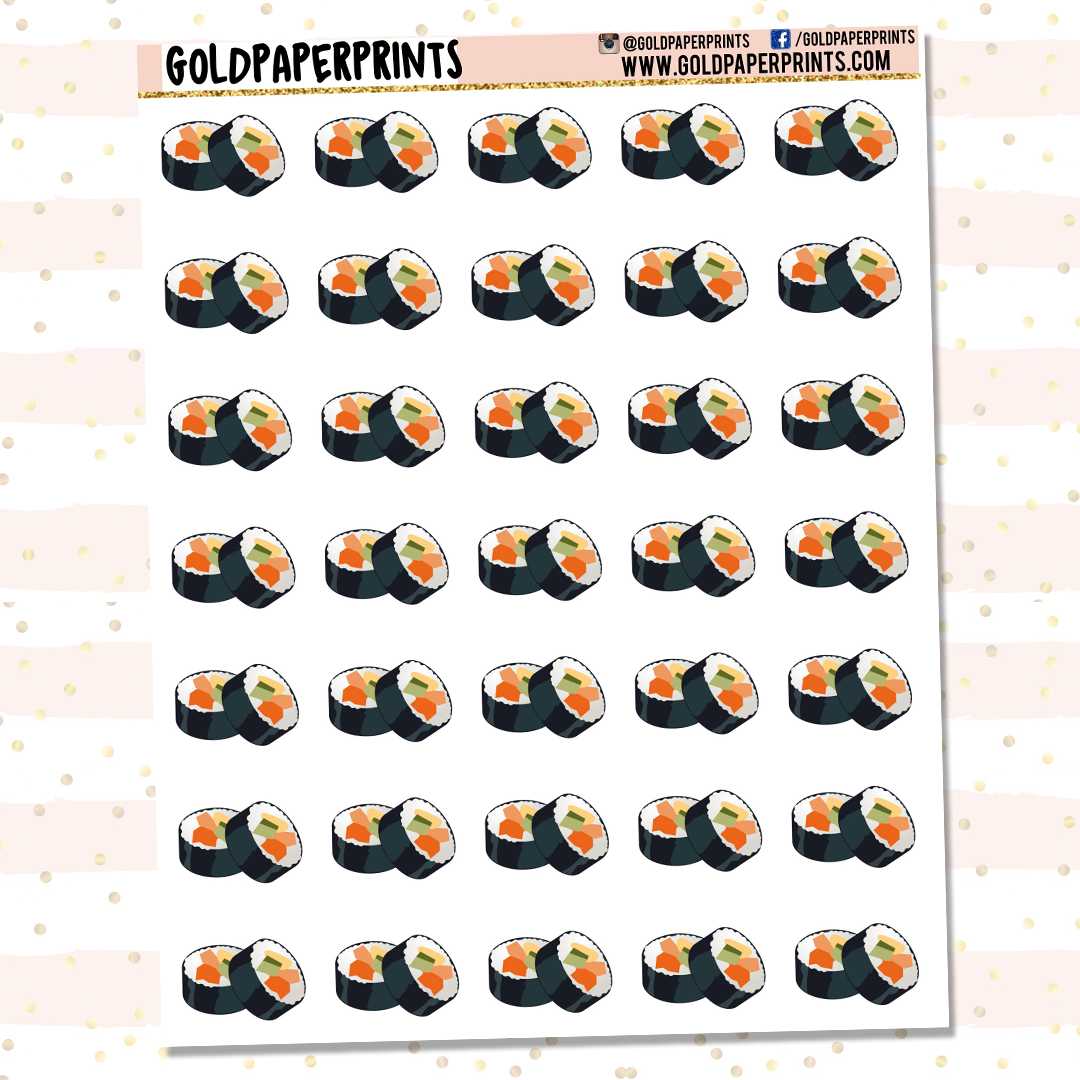Sushi Icon Sheet